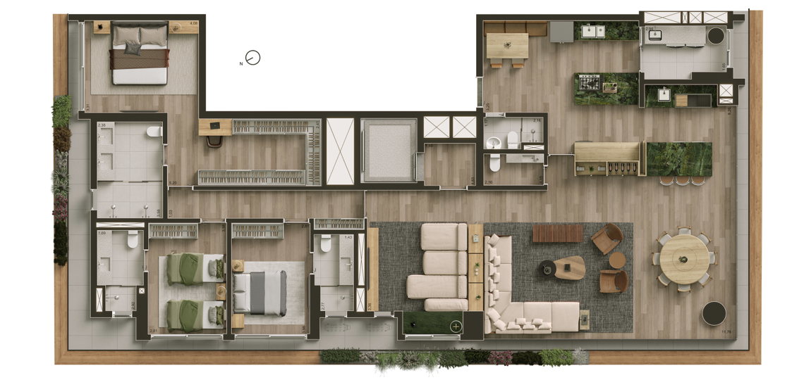 Planta Opçao 3