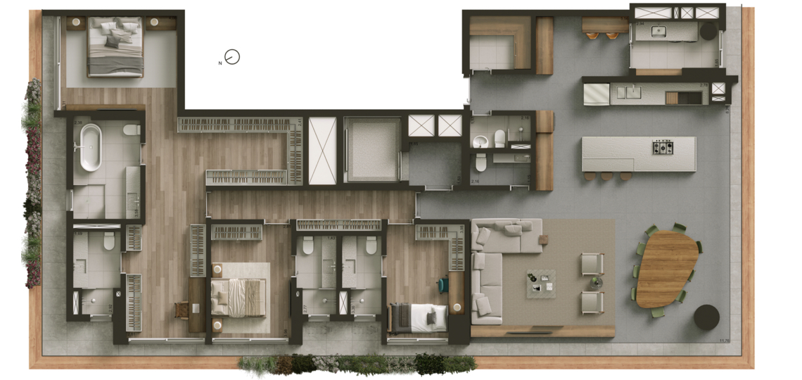 Planta Opçao 4